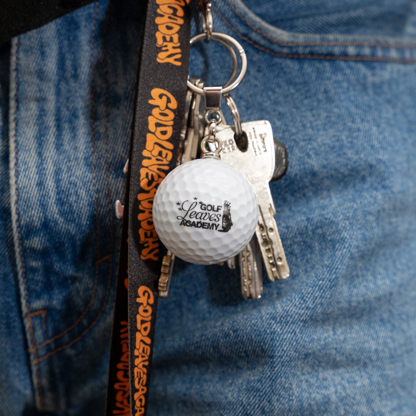 GOLF Leaves Academy - Golf Keychain (Pallina Portachiavi)