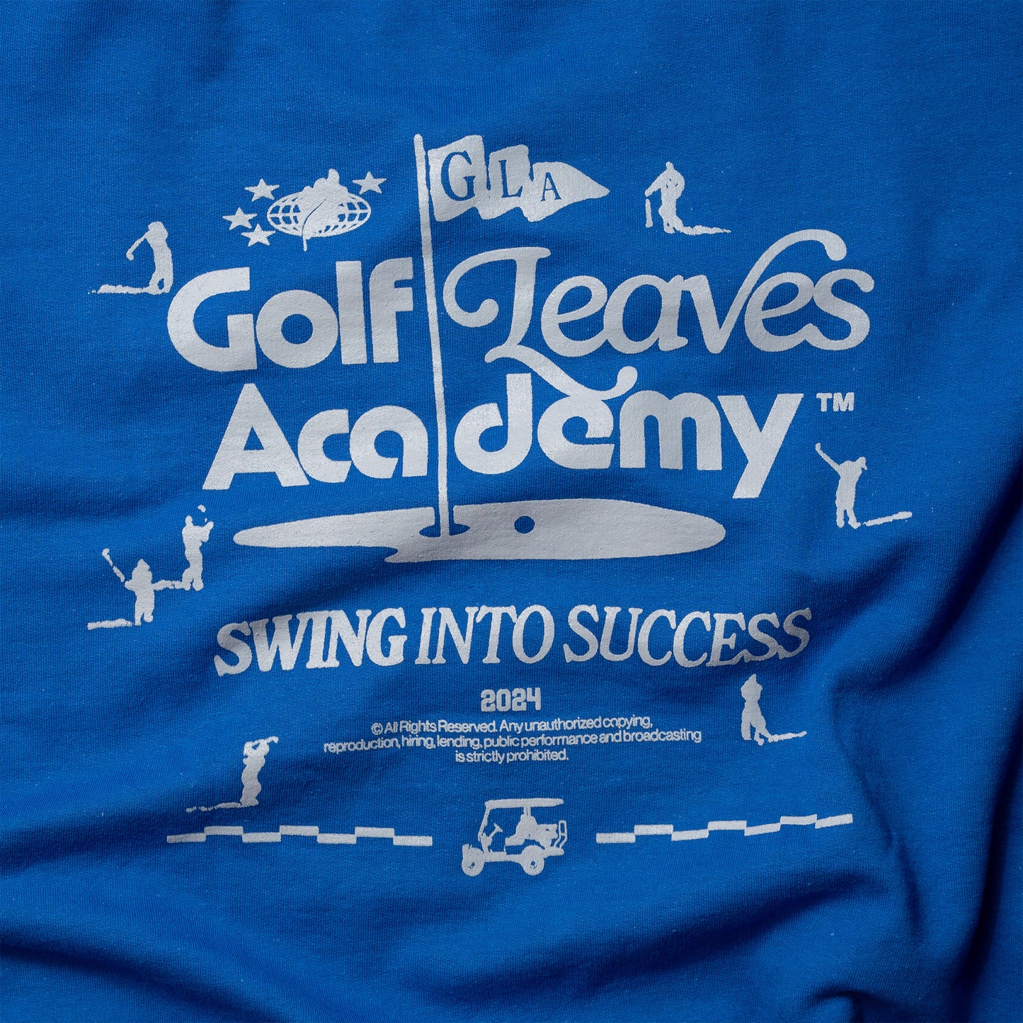 GOLF Leaves Academy - Crewneck (BLUE)