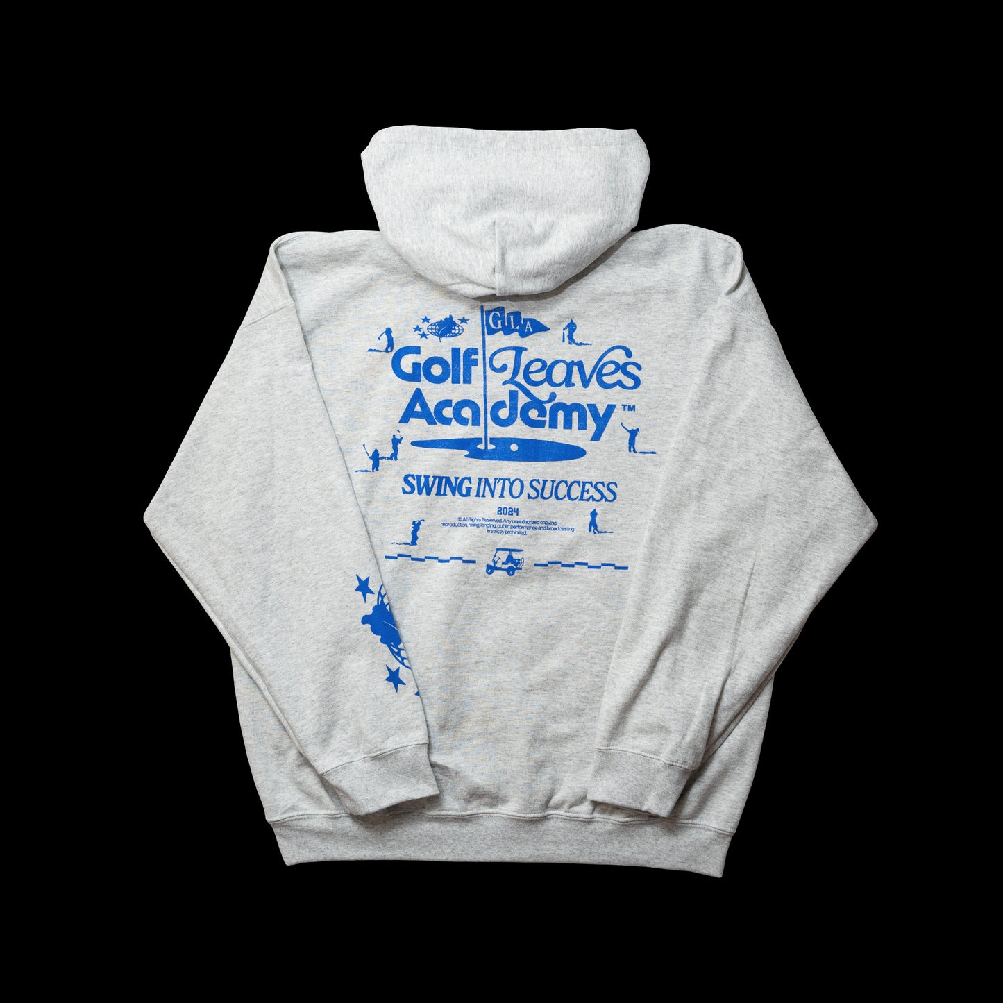 GOLF Leaves Academy - Hoodie (GREY)