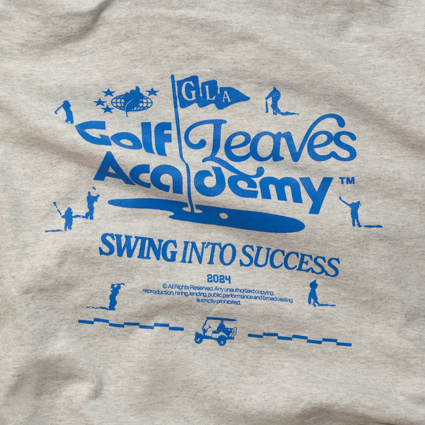 GOLF Leaves Academy - Hoodie (GREY)