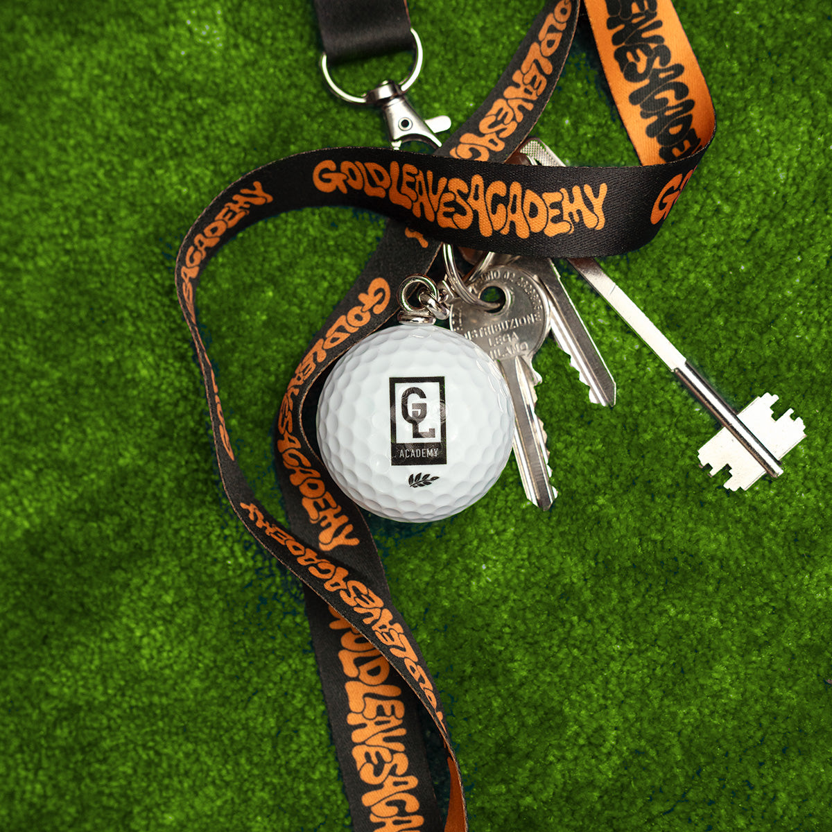GOLF Leaves Academy - Golf Keychain (Pallina Portachiavi)