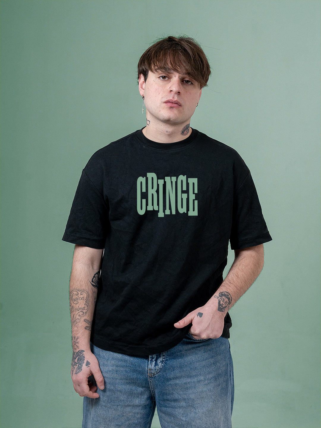 Cuta CRINGE Tee NERA (PRE-ORDER)