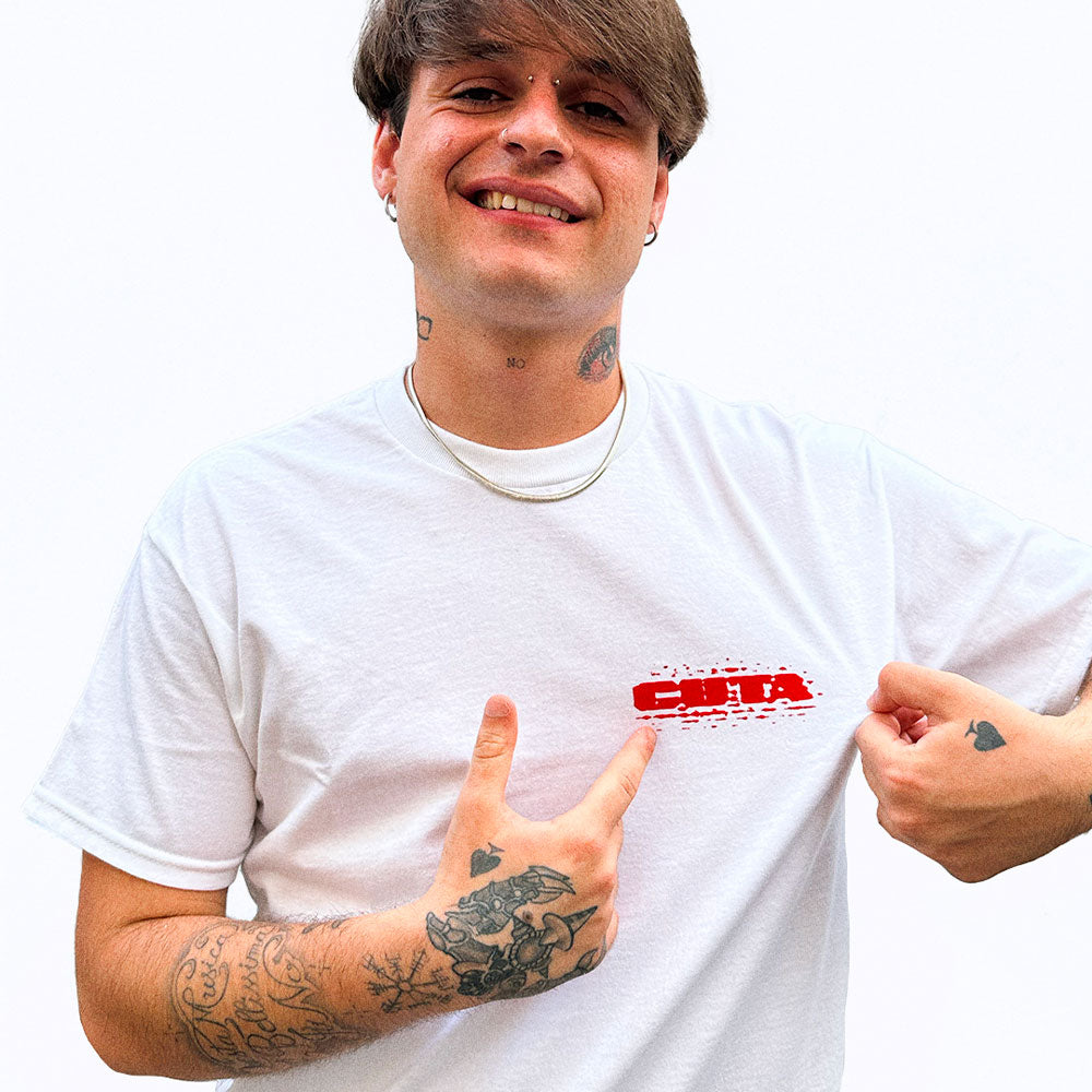 Cuta - "SONNIFERI WHITE" T-Shirt