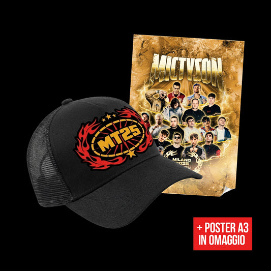 MIC TYSON 5 - Trucker Cap + Poster OMAGGIO